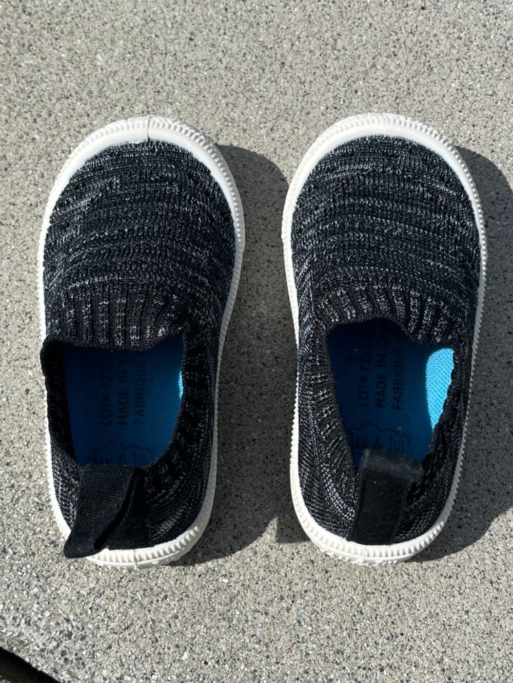 black Jan & Jul xplorer knit shoes